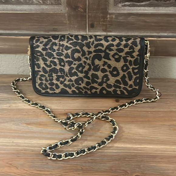 Tory Burch Adalyn Leopard Purse - Picture 4 of 14